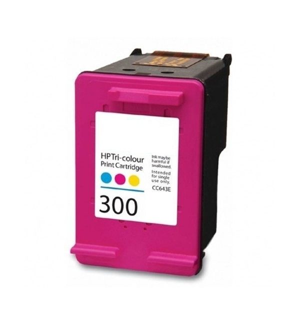 Tinteiro Reciclado HP 300 - Cor