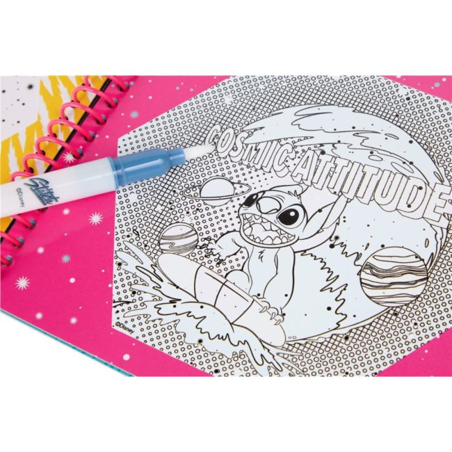 Disney Stitch Watercolor Book - Colorir com água